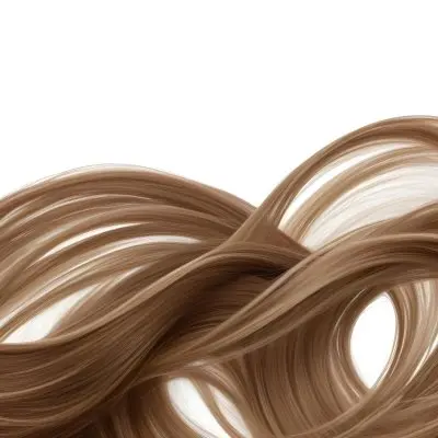 Brown Hair With Blonde Highlights Wavy Texture Close Up Shot Strands Overlapping Natural Lighting Clean White Background Hair Styled In Loose Waves Natural Look Hair Care Product Advertisement 54 45b4