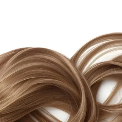 Brown Hair With Blonde Highlights Wavy Texture Close Up Shot Strands Overlapping Natural Lighting Clean White Background Hair Styled In Loose Waves Natural Look Hair Care Product Advertisement 56 24c6