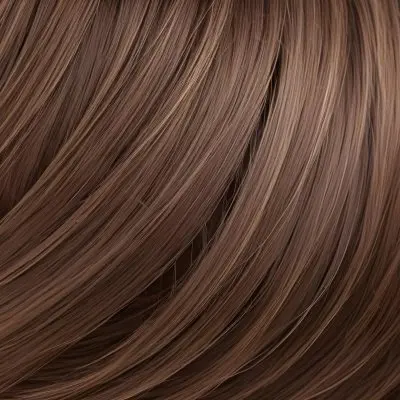 Brown Hair With Highlights Straight Shiny Healthy Well Groomed Close Up Shot Studio Lighting Professional Photography Hair Care Product Advertisement Beauty Concept Hair Texture 26 063b