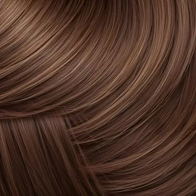 Brown Hair With Highlights Straight Shiny Healthy Well Groomed Close Up Shot Studio Lighting Professional Photography Hair Care Product Advertisement Beauty Concept Hair Texture 4 6460