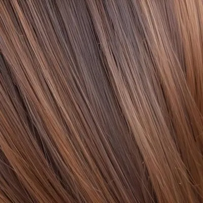Brown Hair With Highlights Straight Shiny Healthy Well Groomed Close Up Shot Studio Lighting Professional Photography Hair Care Product Advertisement Beauty Concept Hair Texture 41 Ac8d