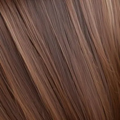 Brown Hair With Highlights Straight Shiny Healthy Well Groomed Close Up Shot Studio Lighting Professional Photography Hair Care Product Advertisement Beauty Concept Hair Texture 5 7cfb