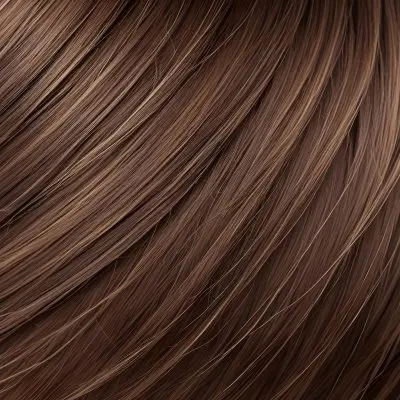 Brown Hair With Highlights Straight Shiny Healthy Well Groomed Close Up Shot Studio Lighting Professional Photography Hair Care Product Advertisement Beauty Concept Hair Texture 6 C861