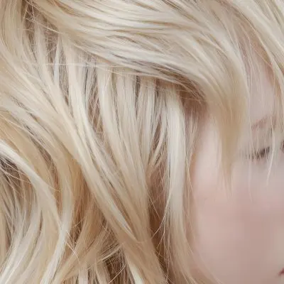Close Up Of Blond Hair Light Skin Straight Hair Studio Shot 31 58b8
