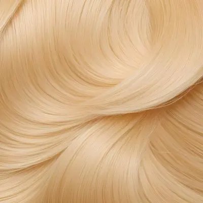 Close Up Of Blonde Hair Golden Blonde Color Shiny And Healthy Soft Waves Smooth Texture Clean And Bright Well Maintained Studio Lighting Professional Hair Care Product Advertisement 13 9647