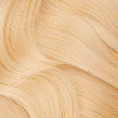 Close Up Of Blonde Hair Golden Blonde Color Shiny And Healthy Soft Waves Smooth Texture Clean And Bright Well Maintained Studio Lighting Professional Hair Care Product Advertisement 22 15d0