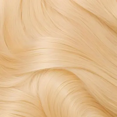Close Up Of Blonde Hair Golden Blonde Color Shiny And Healthy Soft Waves Smooth Texture Clean And Bright Well Maintained Studio Lighting Professional Hair Care Product Advertisement 5 117d
