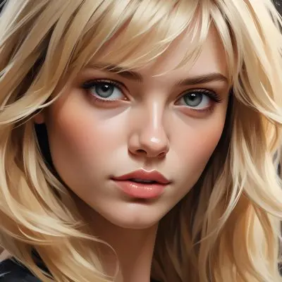 Close Up Of Blonde Hair With Natural Highlights Showcasing A Mix Of Light And Dark Shades Creating A Textured And Dimensional Effect On A Textured Background 29 6d5c