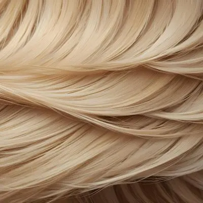 Close Up Of Blonde Hair With Natural Highlights Showcasing A Mix Of Light And Dark Shades Creating A Textured And Dimensional Effect On A Textured Background 37 0245