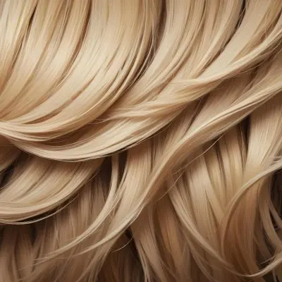 Close Up Of Blonde Hair With Natural Highlights Showcasing A Mix Of Light And Dark Shades Creating A Textured And Dimensional Effect On A Textured Background 40 05b0