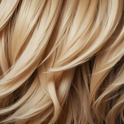 Close Up Of Blonde Hair With Natural Highlights Showcasing A Mix Of Light And Dark Shades Creating A Textured And Dimensional Effect On A Textured Background 50 4238