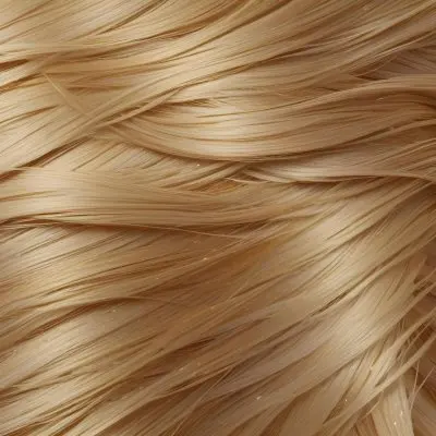Close Up Of Blonde Hair With Strands Of Varying Shades Of Gold And Honey Creating A Textured And Dimensional Effect Studio Shot 25 6b6c