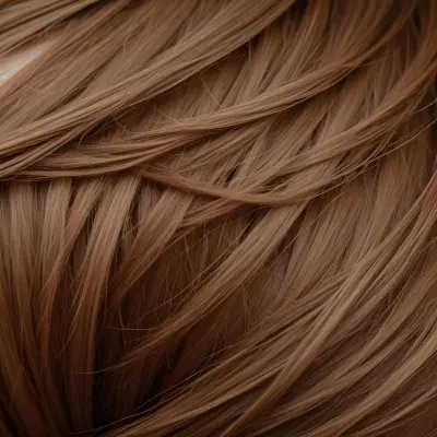 Close Up Of Brown Hair Strands Of Hair In Disarray Natural Light Warm Tones Soft Texture Hair Is The Only Subject 12