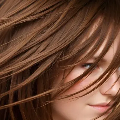 Close Up Of Brown Hair Strands Of Hair In Disarray Natural Light Warm Tones Soft Texture Hair Is The Only Subject 20 9561