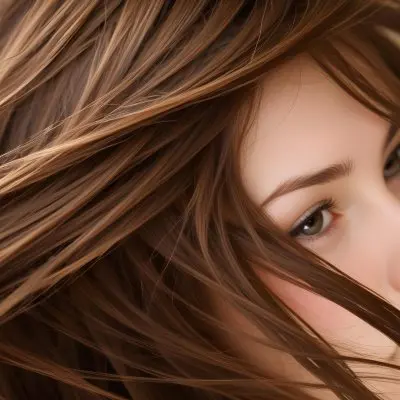 Close Up Of Brown Hair Strands Of Hair In Disarray Natural Light Warm Tones Soft Texture Hair Is The Only Subject 32