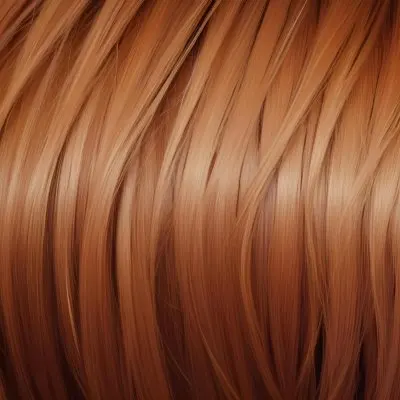 Close Up Of Long Straight Auburn Hair With Subtle Highlights Creating A Warm And Textured Effect On A Neutral Background 22 9bbc