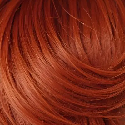 Close Up Of Red Hair Strands Detailed Texture Light Color Natural Light Soft Focus Smooth Surface Hair Salon Beauty Product Hair Dye Fashion Accessory 3 306c