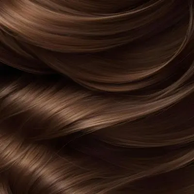 Close Up Of Wavy Shiny Brown Hair With Varying Shades Displaying Smooth Texture And Natural Highlights 112 Ad61