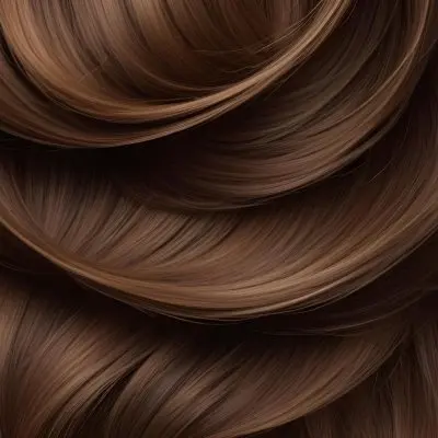 Close Up Of Wavy Shiny Brown Hair With Varying Shades Displaying Smooth Texture And Natural Highlights 84 3c0c