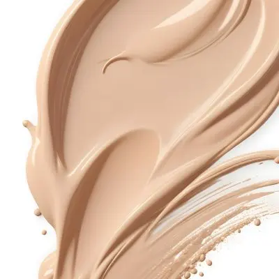 Closeup Of A Light Beige Liquid Foundation Or Concealer Product With A Smooth Creamy Texture 6 61c9
