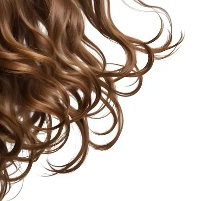Closeup Of Wavy Curly Brown Hair 11 C69e