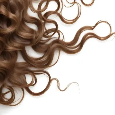 Closeup Of Wavy Curly Brown Hair 13 6056