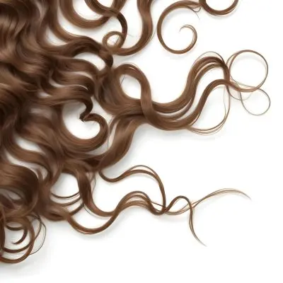 Closeup Of Wavy Curly Brown Hair 5 33d2