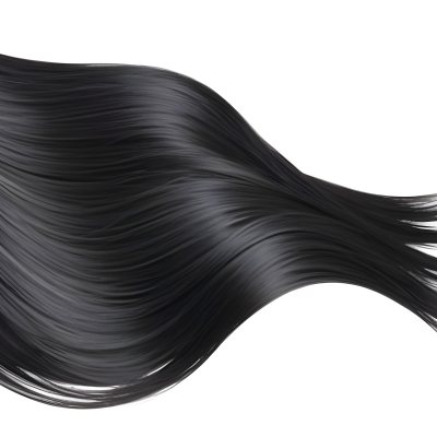 Flowing Black Hair