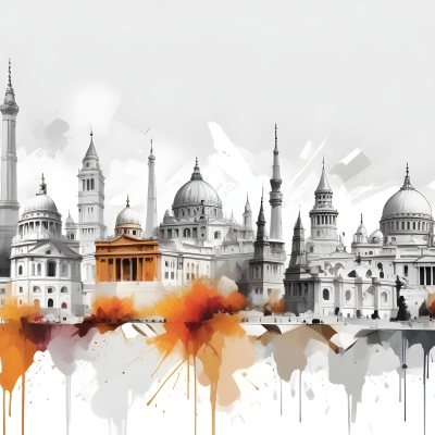 3d Model World Monuments In White Background Figure Octane Render Volumetric Highly Detailed Videogame Aesthetic 39 B72b