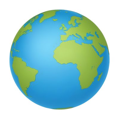 3d Model A Globe With Green Continents And Green Oceans Showing Africa Europe And South America With A White Background And Soft Shadows Figure Octane Render Volumetric Highly Detailed Videogame Aesthetic 16 9669