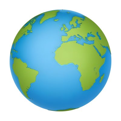 3d Model A Globe With Green Continents And Green Oceans Showing Africa Europe And South America With A White Background And Soft Shadows Figure Octane Render Volumetric Highly Detailed Videogame Aesthetic 18 Da52