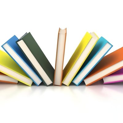 3d Model A Group Of Colorful Books On A White Background Figure Octane Render Volumetric Highly Detailed Videogame Aesthetic 5 Bd4e