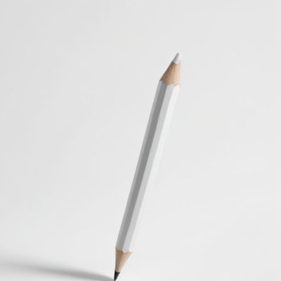 A Single White Pencil