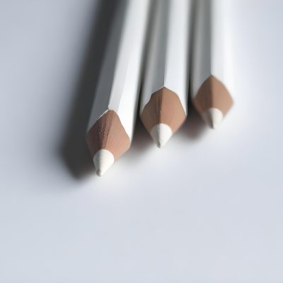 Three Wooden Pencils