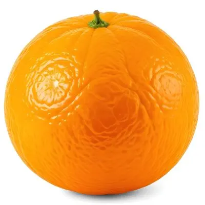 An Orange Citrus Fruit With A Smooth Skin And A Green Stem 5