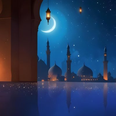 Digital Painting A Lantern With Intricate Patterns Casting A Warm Glow On Wet Cobblestones With An Arched Building And Streetlights Blurred In The Background Creating A Mystical Atmosphere Bold And Slim Lines Brus 11 A26f