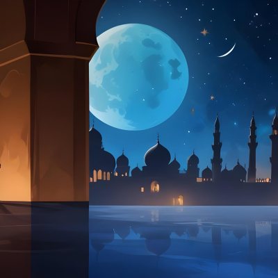 Digital Painting A Lantern With Intricate Patterns Casting A Warm Glow On Wet Cobblestones With An Arched Building And Streetlights Blurred In The Background Creating A Mystical Atmosphere Bold And Slim Lines Brus 16 Adc8