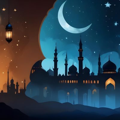 Digital Painting A Lantern With Intricate Patterns Casting A Warm Glow On Wet Cobblestones With An Arched Building And Streetlights Blurred In The Background Creating A Mystical Atmosphere Bold And Slim Lines Brus 20 63c7