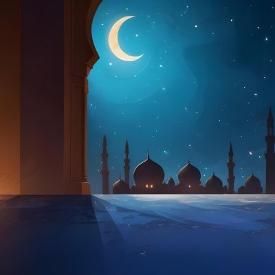 Digital Painting A Lantern With Intricate Patterns Casting A Warm Glow On Wet Cobblestones With An Arched Building And Streetlights Blurred In The Background Creating A Mystical Atmosphere Bold And Slim Lines Brus 9 C926
