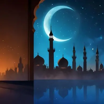 Digital Painting A Lantern