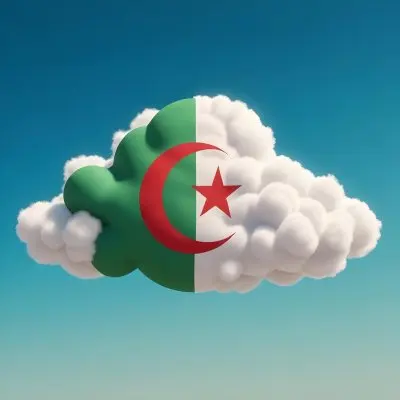 3d Model A Cloud With The Colors Of The Flag Of Algeria Green And White With A Red Crescent And Star In A Blue Sky Figure Octane Render Volumetric Highly Detailed Videogame Aesthetic 20 5470