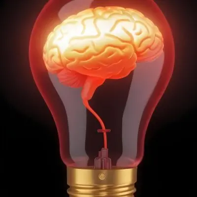 3d Model A Light Bulb With A Brain Inside The Brain Is Glowing The Background Is Black Figure Octane Render Volumetric Highly Detailed Videogame Aesthetic 17 Ffbb