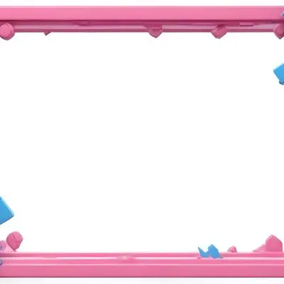 3d Model Pink Frame With A White Background Figure Octane Render Volumetric Highly Detailed Videogame Aesthetic 6 Ca9c