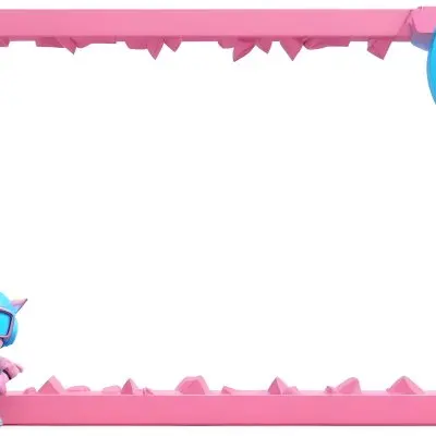 3d Model Pink Frame With A White Background Figure Octane Render Volumetric Highly Detailed Videogame Aesthetic 8 Bb9b
