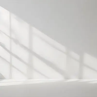 A Minimalist White Background With Soft Blurred Shadows Creating A Serene And Calming Atmosphere 5 Cf82