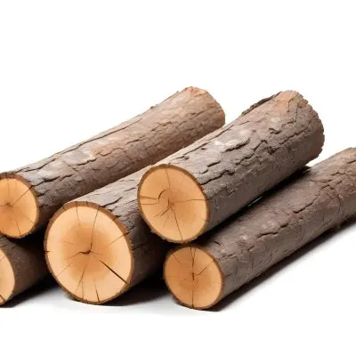 A Pile Of Firewood Logs