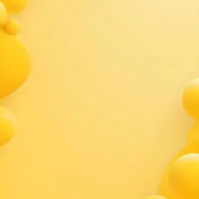 Pikaso Reimagine Adorable Cartoon Style A Plain Yellow Background W 90 2140