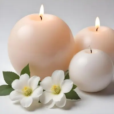 Two White Candles
