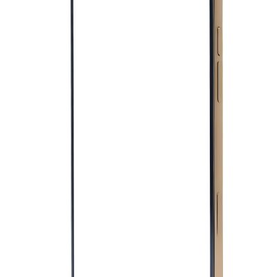 3d Model A Smartphone With A Blank White Screen The Phone Has A Gold Frame Isolated On A White Background Figure Octane Render Volumetric Highly Detailed Videogame Aesthetic 13 F2c8