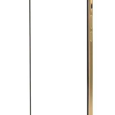 3d Model A Smartphone With A Blank White Screen The Phone Has A Gold Frame Isolated On A White Background Figure Octane Render Volumetric Highly Detailed Videogame Aesthetic 19 3ff1